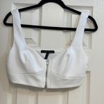 BCBG MAXAZRIA white crop top Photo 0