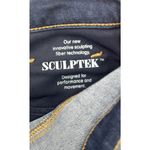 Athleta  Jeans Women's Size 4 Blue Sculptek Dark Wash Ankle Stretch Straight Photo 4