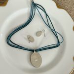 East 5th East Fifth Beaded/Enamel Necklace & Earring Set Photo 2