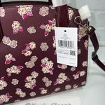 Kate Spade  Deep Berry Floral Satchel Photo 5