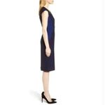 Hugo Boss Boss Women’s Navy Blue Dalana Pencil Dress US 2 Office Business Casual Photo 3