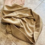 Howard Wolf Vintage Striped Sleeveless Knit Knee Length Dress Tan Orange Size 4 Photo 5