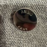 DKNY women’s Black and Gray Textured Button large Photo 1