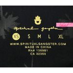 Spiritual Gangster Intent Tonal Palm High Waist Rise Legging Trees Skinny Tights Photo 8