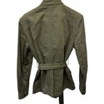 Ralph Lauren 90’s Original Y2K  Polo Jeans Army Green Short Belted Trench Coat S Photo 2