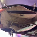 Guess  Shiny Burgundy Tote Bag Photo 9