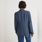 Madewell  The Rosedale Blazer In Crepe Nighttime Photo 4