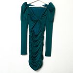 Tularosa  Eloise Mini Dress in Botanical Green Mini Dress Photo 1