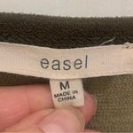 easel  Boho Style Medium Olive Green Dress.          1520 Photo 3