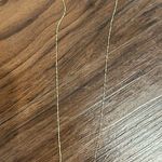 Princess Polly Gold necklace with white stone () Photo 0