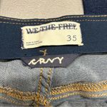 We The Free  Curvy Last Dance Low Rise Flare Pull On Jean Dark Blue Size 35 NWT Photo 7