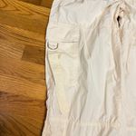 Wild Fable Womens Small Off White Cotton Pull on Cargo Pants Pockets Baggy New Photo 5