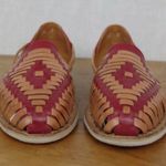 Ladies' Mexican Made Sidrey Catrina Huarache Shoes Size US 8 Tan Photo 8