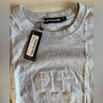 Pretty Little Thing Embroidered Tee Grey XL NWT IN PACKAGE Photo 7