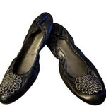 Tahari Valerie black ballet flats size 8.5 Photo 1