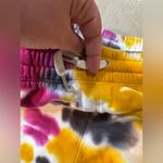 Ivory Ella  Tye Dye Sweatpants Womens XxlColorful Tapered Leg Jogger Pull On Logo Photo 3