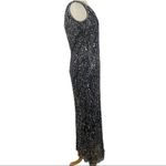 PISARRO NIGHTS Sequin & Bead Sleeveless Gown size 4 Photo 8