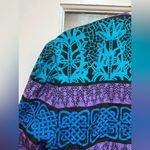 Vintage Lillie Rubin 100% Silk Art To Wear 80’s Blazer Jacket Size 8 Medium M Purple Photo 3