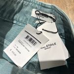 Isabel Marant ÉTOILE Tucson Cropped Straight-Leg in Celadon Photo 7