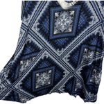 American Rag Blue Paisley Bandana Print Swing Boho Tunic Top Size 1X NWT Photo 7