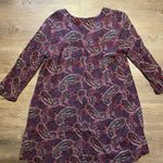 American Eagle Paisley Peasant Dress Photo 4