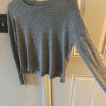 Abercrombie & Fitch Gray cropped knit top size XS Photo 5