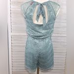 Ultra Pink UP by  Lace Romper w Cutout Bust Sage Green-Small Photo 3