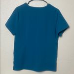 FIGS Women's Teal Short Sleeve Top Photo 1