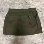 Target Army Green Mini Skirt Photo 1