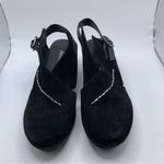 Antelope NWOB  Women's 425 Suede Clog size 38 US 7.5 black distressed 1083 Photo 5