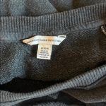 American Eagle  Crewneck Long Velvet Sleeve Gray Size Medium Photo 4