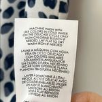 CAbi  Black and Blue Notched Collar Button Down Top Photo 5