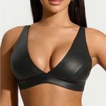 Naked Wardrobe 🖤 Faux leather bra top | XS | NWT Photo 9