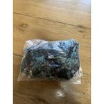 Roz & Ali  Paisley Blouse Women Size Medium Teal Black Lined Top Long Sleeve City Photo 10