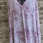 H by Halston H Halston Tie Dye Tunic Top Sz 1X? Lilac Swimsuit Cover Up Dress Roll T… Photo 0