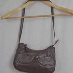 Stone Mountain Small Brown Leather Shoulder Bag Purse Photo 0