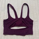 Free People  Keyhole Burgundy Bralette Photo 2