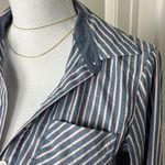 Tommy Hilfiger Blue and Pink Button Shirt Photo 2