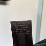 Peruvian Connection 100% pima cotton beautiful slate blue skirt Photo 4