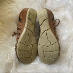 OTBT Nomadic Tooled Leather Wedge Lace Up Gladiator Sandals Zip Sz 6.5 Tan/brown Photo 4