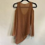 Helmut Lang  Cold Shoulder Asymmetrical Sweater‎ Photo 3