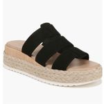 Dr. Scholls Electric Platform Wedge Sandal, Cushioned, Black/Tan, Size 9, NWT Photo 2