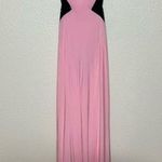 Mac Duggal Cassandra Stone by 40422A ice pink black jersey prom dress NEW 2 Photo 0