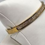 Stainless Steel Gold & Silver Sparkly Bracelet Photo 2
