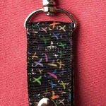 Disney Mask Holder - Themed Autism Awareness - Can be used as a bag charm Photo 0