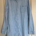 Roxy Long Sleeve Chambray Dress Photo 0