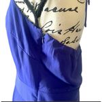 Banana Republic Halter Purple Pleated Front Sleeveless Fit & Flare Dress Size 8 Photo 6