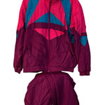 Bocoo Colorblock 2 Piece 90'S Track Jogging Jacket Pants Set Women's SZ M Size M Photo 0