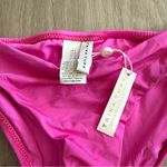 Trina Turk  Hot Pink Bikini Set Ruched Plunge Top & Classic Bottoms Photo 1