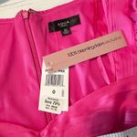 AQUA  Pleated Cutout A-Line Maxi Dress In Pink Size 0 Formal Wedding Guest Photo 5